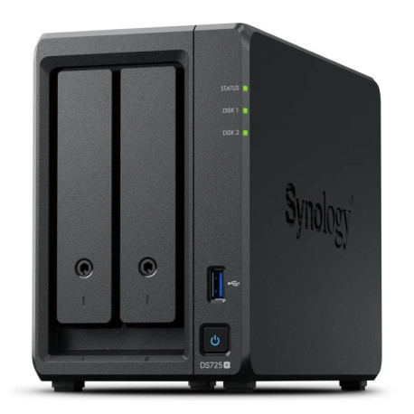 Synology DiskStation DS725+ NAS Ryzen Embedded R1600 4 GB DDR4 32 TB Negro