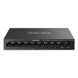 Mercusys MS110CMP switch Fast Ethernet (10/100) Energía sobre Ethernet (PoE) Negro
