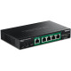 Trendnet TPE-B541 switch Gestionado Gigabit Ethernet (10/100/1000) Energía sobre Ethernet (PoE) Negro