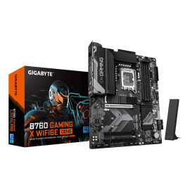 GIGABYTE B760 GAMING X WIFI6E GEN5 Placa Base – Compatible con procesadores Intel