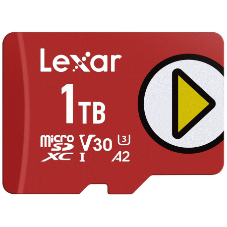 Lexar LMSPLAY001T-BNSNG memoria flash 1 TB MicroSDXC UHS-I Clase 10