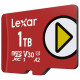 Lexar LMSPLAY001T-BNSNG memoria flash 1 TB MicroSDXC UHS-I Clase 10