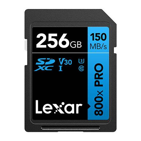Lexar High-Performance 800xPRO 256 GB SDXC UHS-I Clase 10