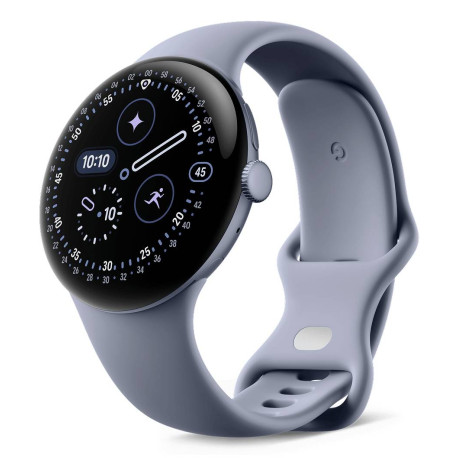 Google Pixel Watch 4 AMOLED 45 mm Digital Pantalla táctil Azul Wifi GPS (satélite)