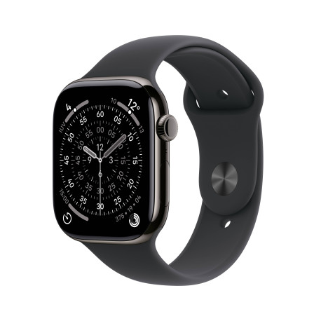 Apple Watch Series 11 OLED 46 mm Digital 416 x 496 Pixeles Pantalla táctil 5G Titanio Wifi GPS (satélite)