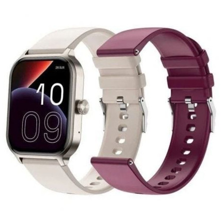 Smartwatch SPC Smartee Duo 3/ Notificaciones/ Frecuencia Cardíaca/ Blanco