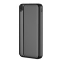 COOL BATERIA EXTERNA UNIVERSAL POWER BANK 10.000 MAH (TIPO-C / LIGHTNING) GRIP NEGRO