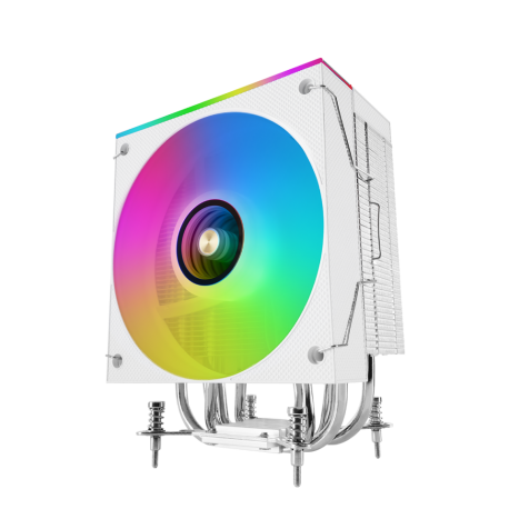 VENTILADOR UNIVERSAL A-RGB MCPU-LCD BLANCO MARS GAMING