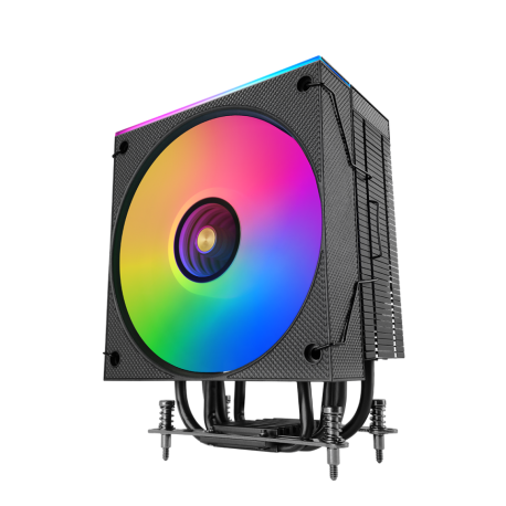 VENTILADOR UNIVERSAL A-RGB MCPU-LCD NEGRO MARS GAMING