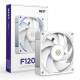 NZXT F120X Carcasa del ordenador Ventilador 12 cm Blanco 1 pieza(s)