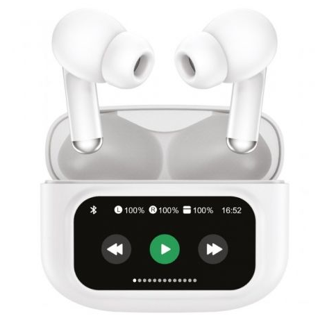 Auriculares Bluetooth Muvit For Change True Wireless Estéreo con estuche de carga/ Autonomía 6h/ Blancos