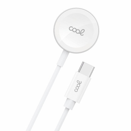 COOL CABLE USB MAGCHARGE (TIPO-C) APPLE WATCH UNIVERSAL BLANCO