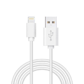 COOL CABLE USB   LIGHTNING IPHONE / IPAD (1.2 METROS) BLANCO