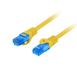 Lanberg PCF6A-10CC-0100-Y cable de red Amarillo 1 m Cat6a S/FTP (S-STP)