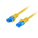 Lanberg PCF6A-10CC-0100-Y cable de red Amarillo 1 m Cat6a S/FTP (S-STP)
