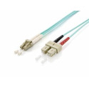 Equip 255319 Cable de fibra óptica e InfiniBand 0,5 m LC SC Turquesa