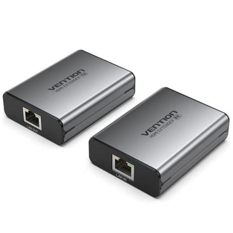 Adaptador/Transmisor de vídeo Alámbrico HDMI/RJ45 a HDMI/RJ45 Vention AKGH0-EU