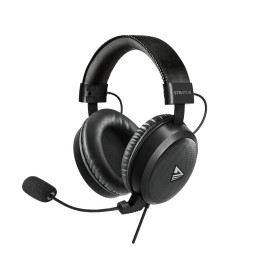 Savio Stratus Auriculares Alámbrico gancho de oreja Juego Negro