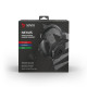 Savio NEXUS Auriculares Alámbrico Casco Juego Negro