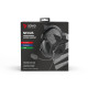 Savio NEXUS Auriculares Alámbrico Casco Juego Negro