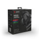 Savio NEXUS Auriculares Alámbrico Casco Juego Negro