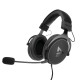 Savio NEXUS Auriculares Alámbrico Casco Juego Negro