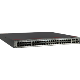 S5731-H48T4XC (48 10/100/1000BASE-T PORTS, 4*10GE SFP+ PORTS, 1*EXPANSION SLOT, WITHOUT POWER MODULE)