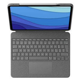 Logitech Combo Touch for iPad Pro 12.9-inch (5th generation) Gris Smart Connector QWERTY Italiano