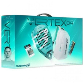 Pack Pala de Pádel Bullpadel Vertex 04 Pro Line W 2026/ Incluye 3 Accesorios