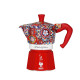Bialetti Dolce&Gabbana Moka Express Cafetera italiana Azul, Rojo, Blanco