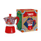 Bialetti Dolce&Gabbana Moka Express Cafetera italiana Azul, Rojo, Blanco