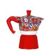 Bialetti Dolce&Gabbana Moka Express Cafetera italiana Azul, Rojo, Blanco