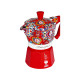 Bialetti Dolce&Gabbana Moka Express Cafetera italiana Azul, Rojo, Blanco