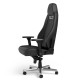 noblechairs NBL-LGD-PU-XXV silla para videojuegos Butaca para jugar Asiento plano Negro