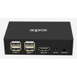 Conmutador KVM HDMI y USB de 2x1 4K/30Hz (3840*2160)