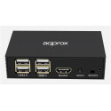 Conmutador KVM HDMI y USB de 2x1 4K/30Hz (3840*2160)