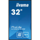iiyama LH3241S-B2 pantalla de señalización Diseño de quiosco 80 cm (31.5'') LED 350 cd / m² Full HD Negro 24/7