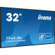 iiyama LH3241S-B2 pantalla de señalización Diseño de quiosco 80 cm (31.5'') LED 350 cd / m² Full HD Negro 24/7