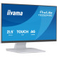 iiyama ProLite T2252MSC-W2AG pantalla para PC 54,5 cm (21.4'') 1920 x 1080 Pixeles Full HD LCD Pantalla táctil Blanco