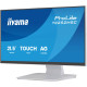iiyama ProLite T2252MSC-W2AG pantalla para PC 54,5 cm (21.4'') 1920 x 1080 Pixeles Full HD LCD Pantalla táctil Blanco