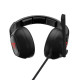 Savio Strike Auriculares Alámbrico Diadema Música/uso diario Negro, Rojo