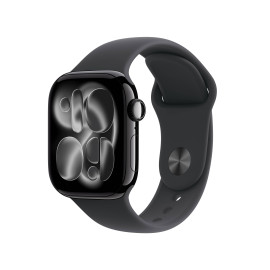 Apple Watch Series 11 OLED 42 mm Digital 374 x 446 Pixeles Pantalla táctil 5G Negro Wifi GPS (satélite)