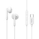 Hama Classy Auriculares Alámbrico Dentro de oído Llamadas/Música USB Tipo C Blanco