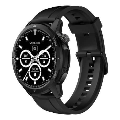 Beafon 601_EU001B Relojes inteligentes y deportivos 3,63 cm (1.43'') AMOLED Digital 466 x 466 Pixeles Negro GPS (satélite)