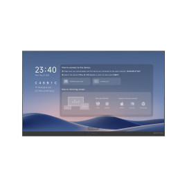 MAXHUB LX138V07 pantalla para sala de reuniones 3,51 m (138'') 1920 x 1080 Pixeles LED Wi-Fi 6 (802.11ax) Negro Bluetooth