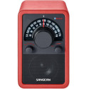 Sangean WR-15BT Leder rot