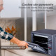 Grunkel HR-28COOK horno 28 L 1600 W Negro, Acero
