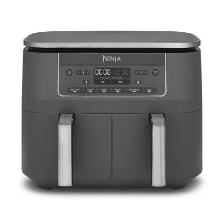 DZ300EU freidora Doble 7,6 L Independiente 2400 W Freidora de aire caliente Gris