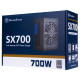 Silverstone SX700-PT unidad de fuente de alimentación 700 W 20+4 pin ATX SFX Negro