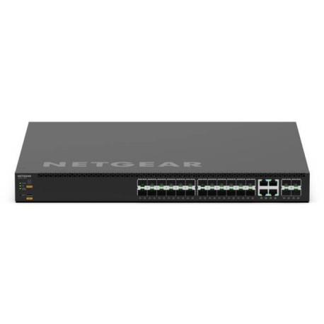 NETGEAR MSM4328F Gestionado L3 10G Ethernet (100/1000/10000) 1U Negro